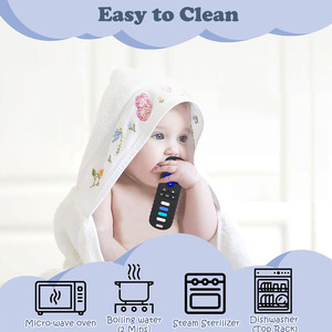 Massaggiagengive in silicone personalizzato per bambini giocattolo per la dentizione da polso dentizione a mano giocattoli da masticare per bambini - Product Image 6