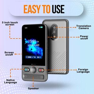 Penna Intelligente AI 2025 con Integrazione ChatGPT, Traduzione Vocale in 142 <span class=keywords><strong>Lingue</strong></span>, Sistema Operativo Android, Display IPS, <span class=keywords><strong>Traduttore</strong></span> - Product Image 2