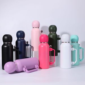 Vente chaude 304 Acier Inoxydable Pratique Sport Voyage En Plein Air Pot Voyage Cuillère Vide Football Inspiré Yerba Mate Bouteilles - Product Image 3