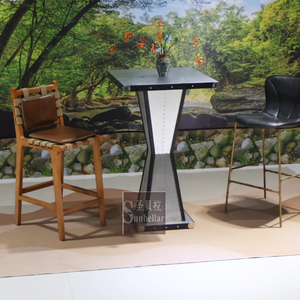 High End Unique Design Industry Furniture Aluminium Bistro <strong>bar</strong> <strong>Table</strong> <strong>and</strong> Chair Set Retro Tall <strong>bar</strong> <strong>Table</strong> <strong>and</strong> Chairs for <strong>Pub</strong> - Product Image 3