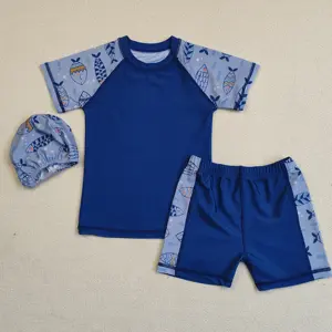 Children Boy Swim Wear Swim Trunks Beach Shorts Wholesale Kids Boutique Swimwear For Boys