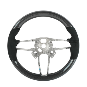 Volante Estándar de Cuero Negro para Modelos Porsche Panamera Cayenne <span class=keywords><strong>Macan</strong></span> 718 911 918 997 991 970 971 Boxster Cayman - Product Image 5