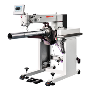 Máquina de Coser Automática de Cama Cilíndrica TS-3520-CB para Decoración y Puntadas de Patrones en Jeans y Prendas de Mezclilla para Fábricas de Ropa TOPSEW - Product Image 1