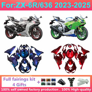 Nuevo Kit de Carenado de Plástico ABS para Motocicleta, Compatible con Zx6r 636 Zx-6r 2023 2024 2025, Kits de Carenado Completo Personalizados, Carrocería Zxmt Zx-6r/636 - Product Image 2