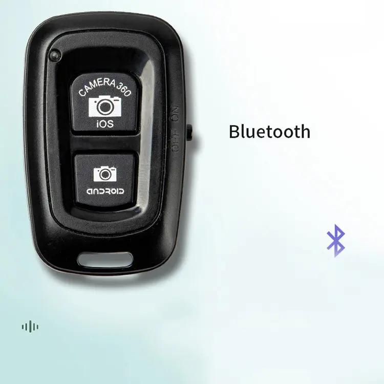 Cámara de teléfono Universal, obturador de diente azul, Control remoto inalámbrico, monopié, foto, palo Selfie, obturador para Ios y Android