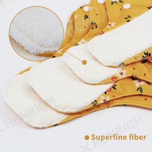 Coussinets hygiéniques pour adolescent, serviettes hygiéniques pour flux menstruel, en vêtements, sans logo, bonne qualité - Product Image 4