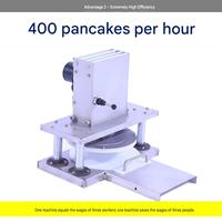 Presse à pâte commerciale pour pizza, tortilla, roti, crêpes, 22 pouces, 220V