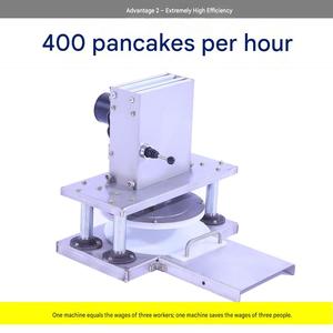 Presse à pâte commerciale pour pizza, tortilla, roti, crêpes, 22 pouces, 220V - Product Image 5