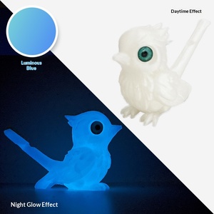Gzyuyou Juguete de Silbato de Pájaro Animal Impreso en 3D de PLA para Niños de 12+ Años, Activado por Agua, Cambiador de Sonido, Adorno Colorido para Escritorio/Hogar - Product Image 3