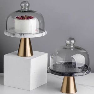 Nuevo Diseño Especial Elegante Soporte <span class=keywords><strong>de</strong></span> Exhibición para Pasteles <span class=keywords><strong>de</strong></span> Boda y Comunión con Cúpula <span class=keywords><strong>de</strong></span> Cristal - Product Image 5