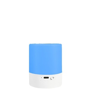 Lampe d'ambiance portable rechargeable à changement de couleur, commande tactile, veilleuse LED ronde pour chambre à coucher, lampe d'ambiance pour le sommeil - Product Image 2