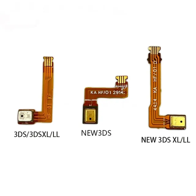 Flex Cable for NEW 3DS XL Microphone Sensor Ribbon Replacement Mic Flex Cable for 3DS 3DS XL 3DS LL Repair Part Wholesale