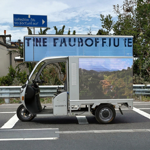 Nuevo modelo a todo Color LED alto brillo publicidad triciclo eléctrico pantalla 3D al aire libre producto promoción vehículo - Product Image 5