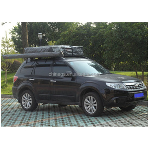 Tenda da Tetto Auto Automatica per Campeggio, Tenda da Tetto per Esterni Quattro Stagioni con Telaio in Alluminio e Tela - Product Image 5