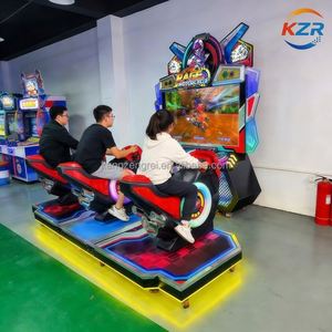 Console de jeu moto transformable à mouvement complet pour 3 joueurs - Équipement de divertissement électromécanique de simulation pour adultes - Product Image 3