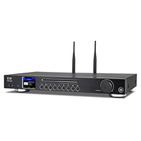 HiFi multimedya ses sistemi oyuncu CD çalar Bluetooth bağlantısı ile FM radyo DAB Tuner alıcı IR uzaktan kumanda ile