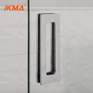 Tay Nắm Cửa Trượt Ẩn Nhúng Kính Vuông 304 Bằng Thép Không Gỉ Đúc Chính Xác Thiết Kế Mới - Product Image 2