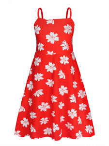 Hors épaules Lilo Cosplay Fantasia imprimé robe film body Costume <span class=keywords><strong>déguisement</strong></span> pour filles garçons Halloween carnaval jeu de rôle - Product Image 3