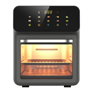 Horno Cuadrado Moderno Multifuncional de Gran Capacidad, Personalizable, con Pantalla Táctil Inteligente, Microondas y Freidora de Aire, para el Hogar, Material Plástico - Product Image 2