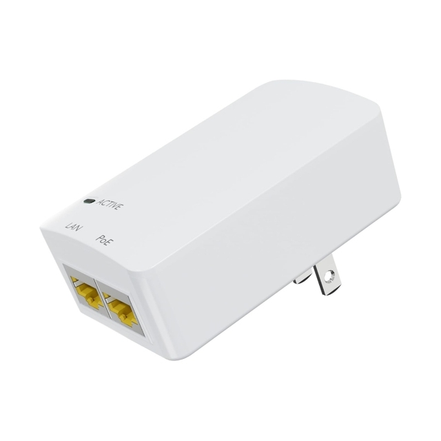 IKATAK Gigabit PoE Injector 48V 15.4W IEEE802.3af Standard Compliance 8-Port Ethernet Adapter Made in China Private Mold Stock