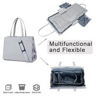 Coolsa — serviette à langer Portable pour maman, accessoire de voyage, fourre-tout pour changer les couches de bébé, sangles à bandoulière réglables, 3 en 1, nouveau modèle