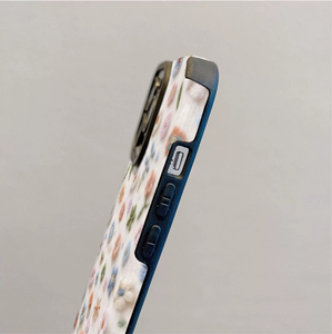 Custodia per cellulare in TPU con stampa floreale a colori in pelle artificiale, design cartone animato, per iPhone X, XR, 11, 12, 13, 14, 15, 16, 17, 18 Pro Max - Product Image 5
