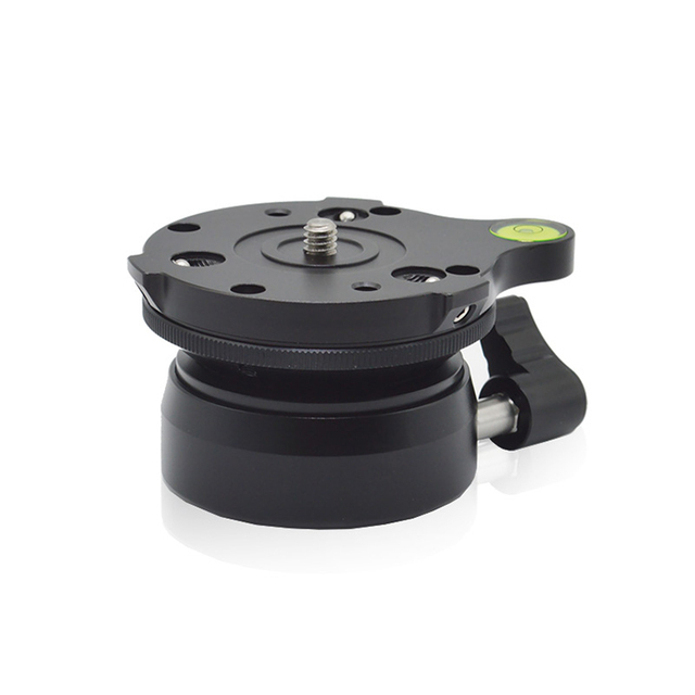 New Arrival Hemisphere Adjustable Phone Digital Video Camera Camera Bracket Panoramic Professional Tripod Leveling Head