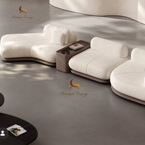 Divani per Soggiorno di Villa, Design Moderno Curvo, Arredamento per Salotto, Divano Componibile di Lusso in Stile Italiano - Product Image 5