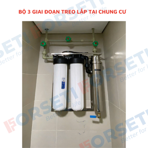 Sistema de filtro de agua UF de 20 pulgadas - Sistema de filtro de agua para toda la casa de 2-3 etapas, filtro de plástico PVDF de acero inoxidable, agua doméstica - Product Image 4