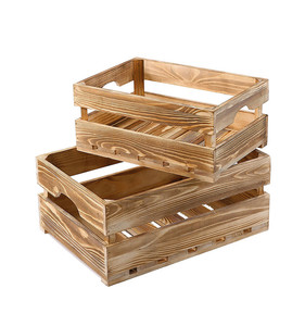 Cesta <span class=keywords><strong>de</strong></span> <span class=keywords><strong>Madera</strong></span> Vintage, Caja <span class=keywords><strong>de</strong></span> Almacenamiento Decorativa, Caja <span class=keywords><strong>de</strong></span> <span class=keywords><strong>Madera</strong></span> para Frutas y <span class=keywords><strong>Verduras</strong></span> al por Mayor, Caja <span class=keywords><strong>de</strong></span> <span class=keywords><strong>Madera</strong></span> para Organización del Hogar - Product Image 1