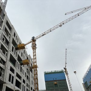 DAHAN Topless <strong>QTZ100</strong>-6013 Self-Erecting Tower <strong>Crane</strong> 8 Ton Construction Machinery Core Motor Component 197m Max Height 60m Span - Product Image 5