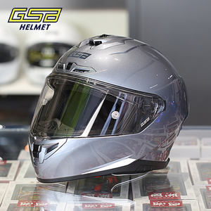 หมวกกันน็อคสำหรับแข่งรถมอเตอร์ไซค์แบบเต็มใบ GSB361สำหรับผู้ชายและผู้หญิงสภาพใหม่ ABS ปลอดภัยทุกฤดูสำหรับการแข่งและการขี่ม้า - Product Image 2