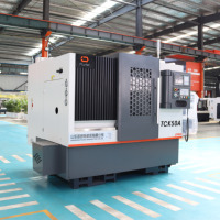 Chine bon prix Tck50 mandrin hydraulique C axe Y tour à lit incliné Cnc centre de tournage Cnc Meta tour Machine