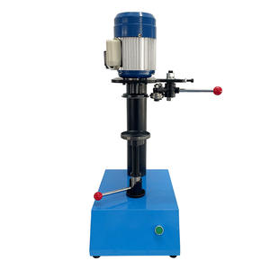 XQ-200 Elektrisch aangedreven handmatige papieren drankenfles- en blikdeksel sluitmachine 220V Eenvoudig te bedienen Metaal 1 jaar garantie - Product Image 2