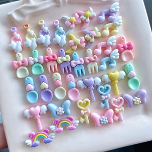 <span class=keywords><strong>Mini</strong></span> Ma Thuật Âm Nhạc Lưu Ý Cây Đũa Chìa Khóa Nhựa Mặt Trăng Kích Thước Nhỏ Muỗng Nĩa Nhựa Mỏng Quyến Rũ Cho Kẹp Tóc Và Điện Thoại Trường Hợp Deco Có Thể Thêm Móc - Product Image 4