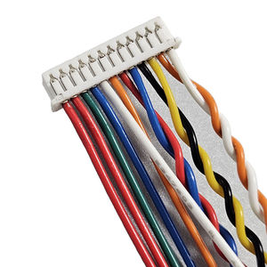 MX 1.25MM พิทช์ 12PIN ปลั๊กตัวผู้ 30AWG สายเคเบิลเชื่อมต่อสายไฟชุดสายไฟ - Product Image 3