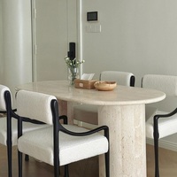 Meubles en pierre naturelle personnalisés de qualité supérieure, table basse en marbre, table d'appoint, plusieurs meubles en pierre naturelle sur mesure