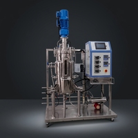 Bioreacteur avec système de fermentation biologique en acier inoxydable conforme aux normes GMP pour la culture microbienne