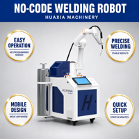 Nuevo Robot Colaborativo (Cobot) para Soldadura MIG, Brazos Robóticos Industriales, Máquina de Soldadura Automática para Construcción de Estructuras de Acero