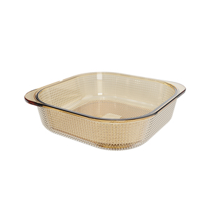 <span class=keywords><strong>Bandeja</strong></span> para Tocino para Microondas, Cuadrada, de Vidrio, Cocina Tocino en Microondas, Fácil Filtración de Aceite, Limpieza, <span class=keywords><strong>Bandeja</strong></span> para <span class=keywords><strong>Horno</strong></span> - Product Image 1