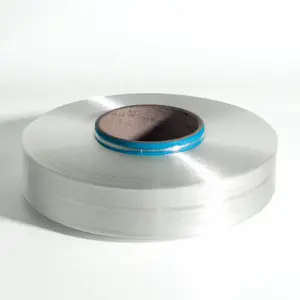 テープと生地のためのホット製品黒と白の標準150Dポリエステルホットメルトヤーン