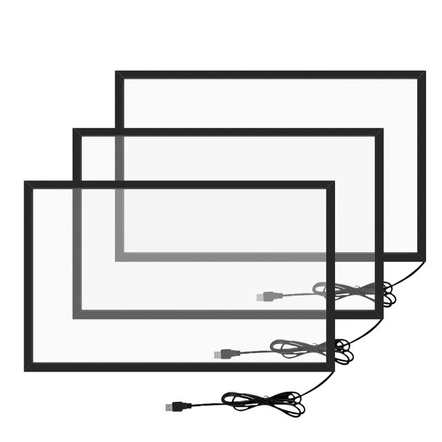 Factory Price Custom Multi Touch Infrared IR Touch Frame 32" 42" 55" 65" USB Interface Used and New Products