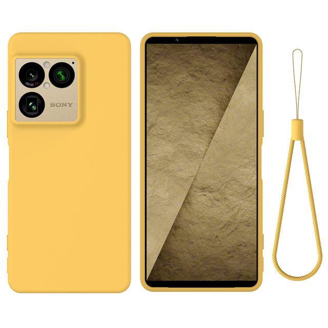 For Sony Xperia 1 VIII 5G 6.5" 2026 High Quality Colorful Slim Matte Silicone Back Phone Shockproof Protective case