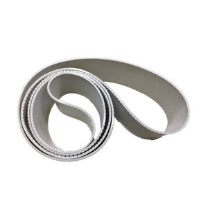 Banda Transportadora de PVC de Doble Cara para Alimentos, con Guía de Ranura para Laminadora de Masa y Equipo de Panadería - Product Image 5