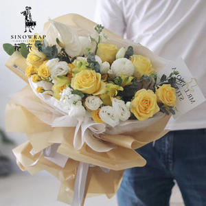 Sinowrap bán hoa cung cấp hoa bó hoa giấy gói bán buôn không thấm nước Giấy Gói cho hoa - Product Image 3