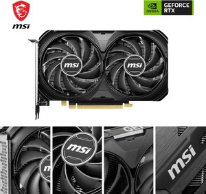 Pour carte graphique GeForce RTX 4060 Ti Ventus 2X Black 8 Go OC GPU 18 Gbps PCIe 4.0 Mémoire Ordinateur de bureau - Product Image 6