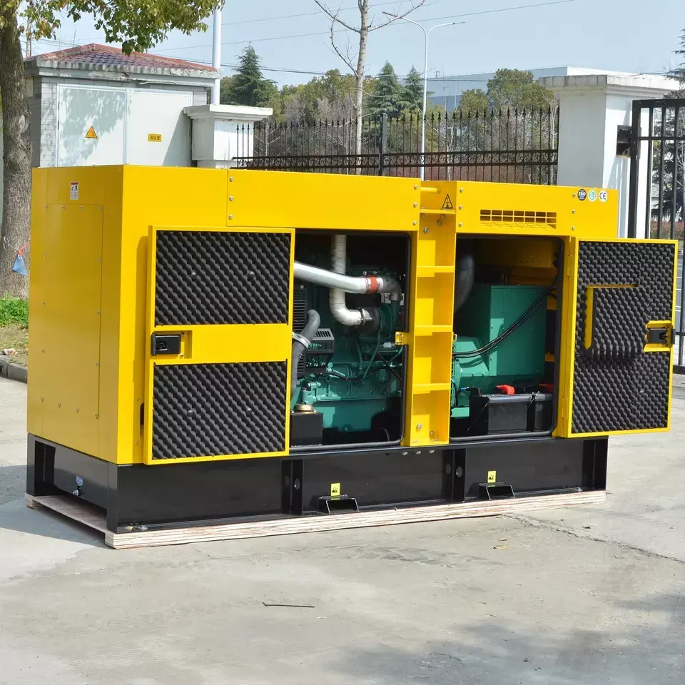 Kleine Kracht Dieselmotor 5kw 10kw 15kw 20kw 24kw Sdec/Cummins Stille Diesel Generator Met Ats