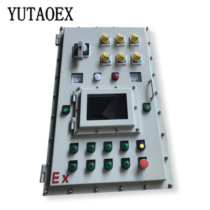 Caja de panel eléctrico de acero de grado industrial Construcción de ingeniería municipal Equipo de distribución a prueba de explosiones Clasificación IP65 - Product Image 6