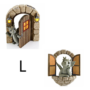 Ornements de jardin Ornements artisanaux en résine Décoration de <span class=keywords><strong>dragon</strong></span> en résine - Product Image 4