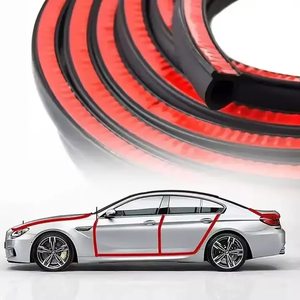Tira de sellado de puerta de <span class=keywords><strong>coche</strong></span> de espuma de goma Epdm en forma de D autoadhesiva automotriz - Product Image 1